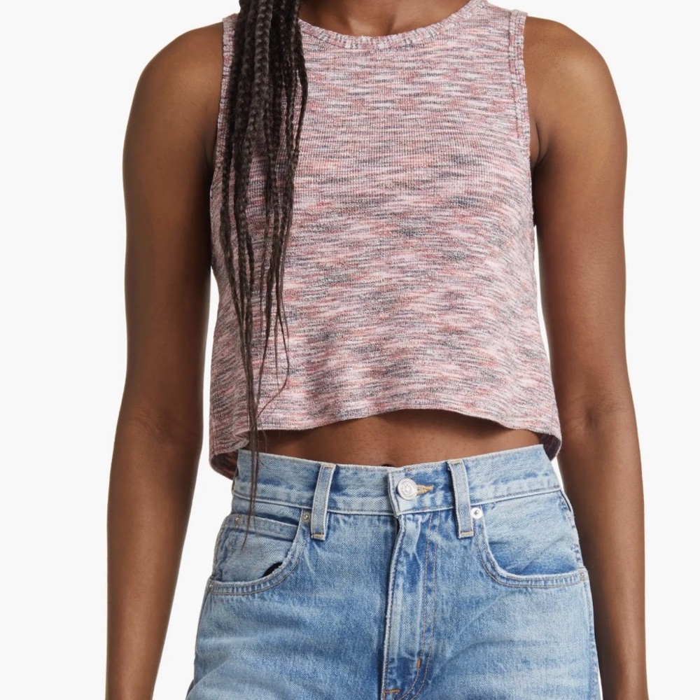 NWT- Free People 'Best Of Us' Sweater Tank